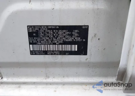 2007 Toyota Rav4 Base V6 from USA, damaged, VIN JTMBK33VX76019173